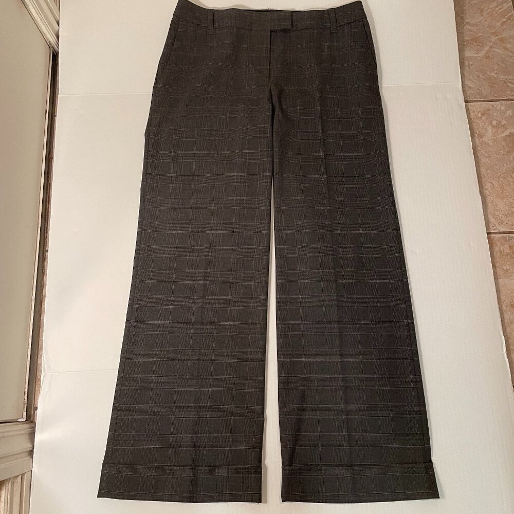 LIZ CLAIBORNE AUDRA SIZE 12 MENSWEAR STYLE GREY SLACKS